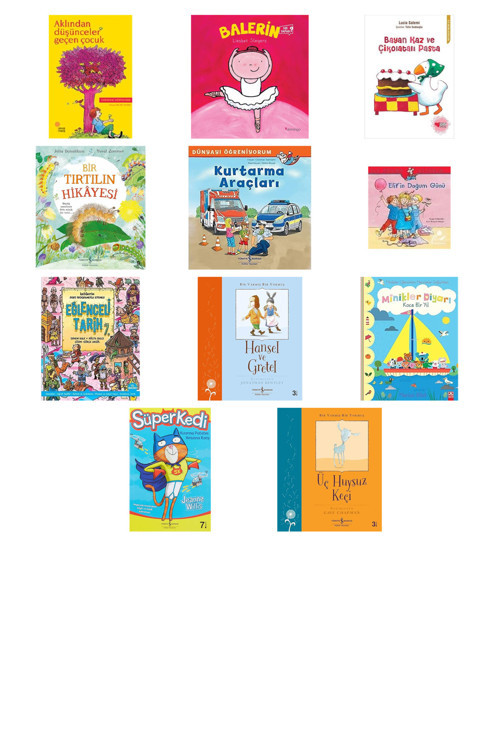 Aklından Düşünceler Geçen Çocuk: 3, 4. Sınıflar + 10 Kitap (Set)