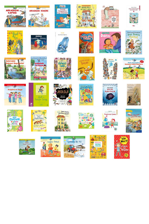 Arkadaşım Kaptan + 34 Kitap (Set)