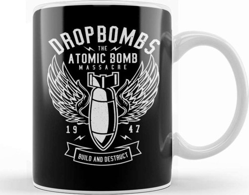 Drop Bombs Kupa Bardak Porselen