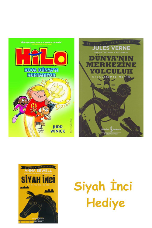 Hilo 2 - Koca Dünya'Yı Kurtarıyor + Dünyanın Merkezine Yolculuk + Siyah İnci Hediye
