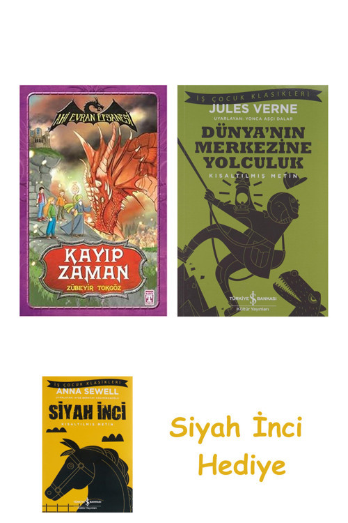 Ahi Evran Efsanesi - Kayıp Zaman + Dünyanın Merkezine Yolculuk + Siyah İnci Hediye