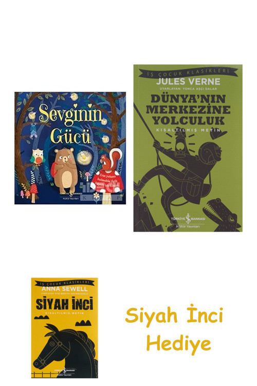 Sevginin Gücü + Dünyanın Merkezine Yolculuk + Siyah İnci Hediye