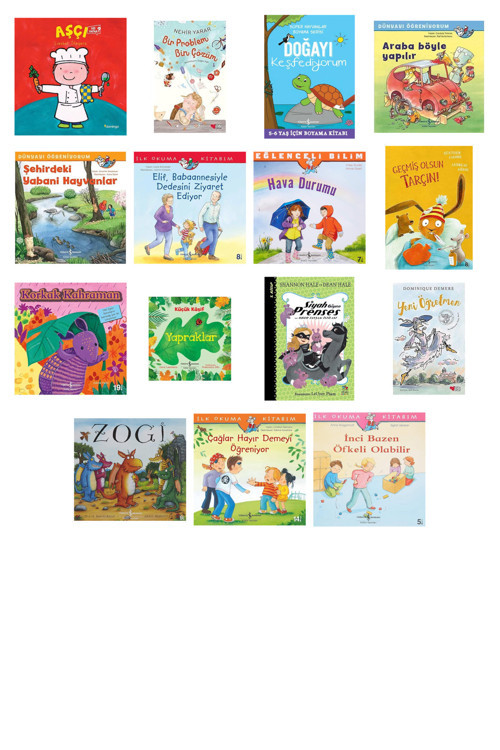 Aşçı Ne Yapar? + 14 Kitap (Set)