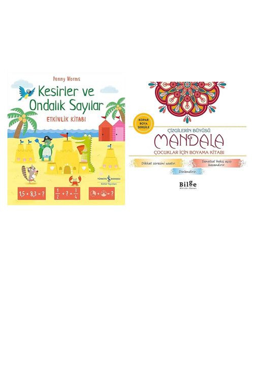 Kesirler Ve Ondalık Sayılar Etkinlik Kitabı... +1 Çocuk Kitabı