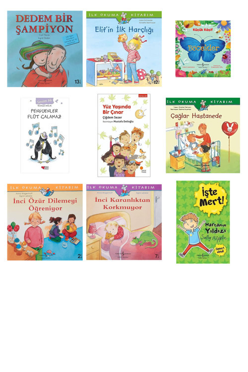 Dedem Bir Şampiyon + 8 Kitap (Set)