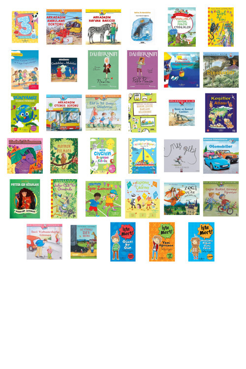 3 Yaş İçin Öyküler + 34 Kitap (Set)