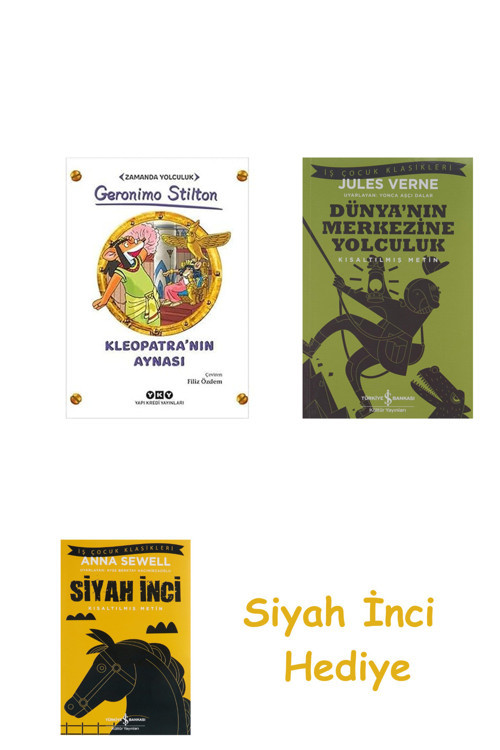 Zamanda Yolculuk - Kleopatra’Nın Aynası + Dünyanın Merkezine Yolculuk + Siyah İnci Hediye