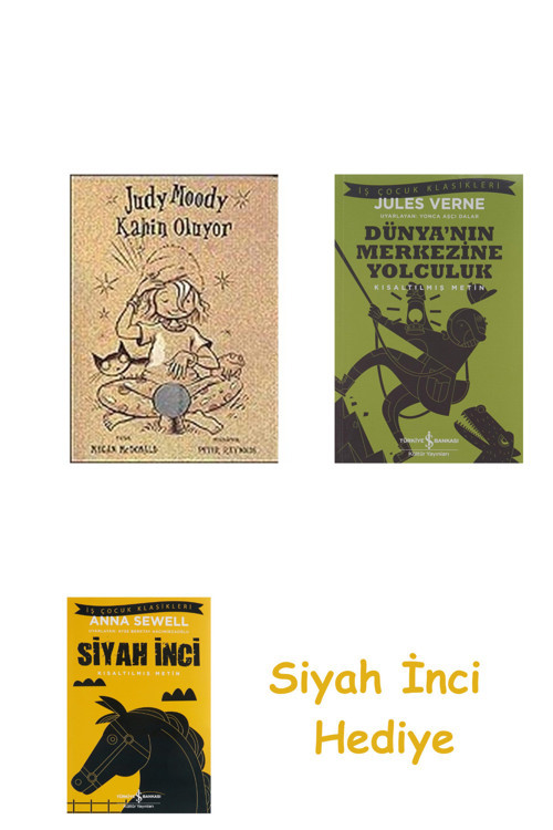 Judy Moody Kahin Oluyor + Dünyanın Merkezine Yolculuk + Siyah İnci Hediye