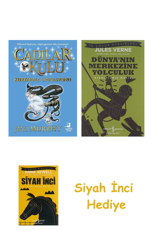 Cadılar Okulu 5 - Kurtarma Operasyonu + Dünyanın Merkezine Yolculuk + Siyah İnci Hediye