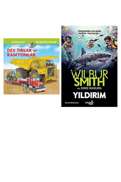 Dev Tırlar Ve Kamyonlar... +1 Çocuk Kitabı