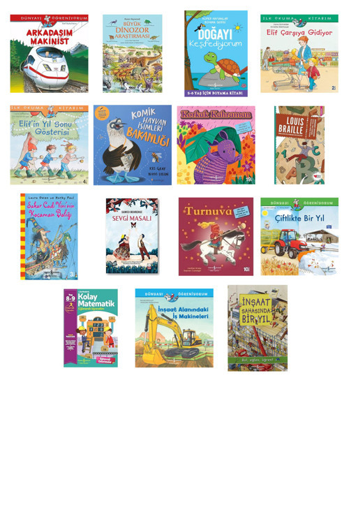 Arkadaşım Makinist + 14 Kitap (Set)