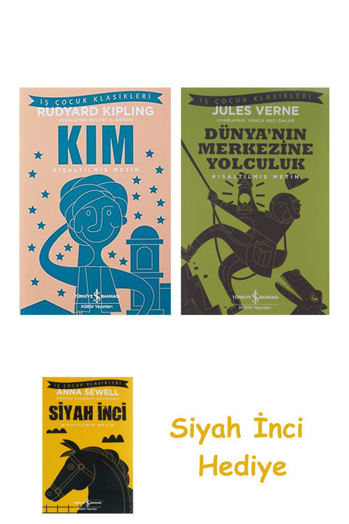 Kim - Kısaltılmış Metin + Dünyanın Merkezine Yolculuk + Siyah İnci Hediye