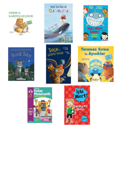Fındık’A Kardeş Geliyor: İlk Okuma Kitaplarım + 7 Kitap (Set)