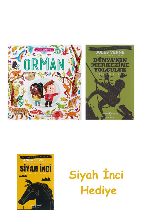 Çevremizdeki Dünya - Orman + Dünyanın Merkezine Yolculuk + Siyah İnci Hediye