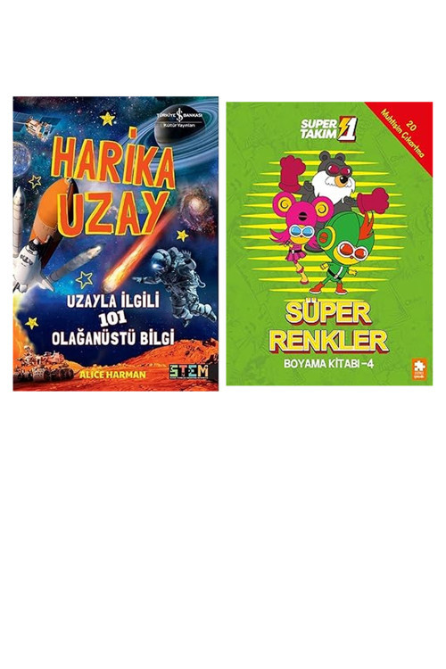 Harika Uzay - Uzayla İlgili 101 Olağanüstü Bilgi... +1 Çocuk Kitabı