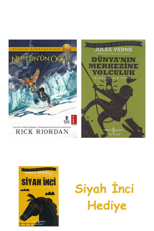 Neptünün Oğlu + Dünyanın Merkezine Yolculuk + Siyah İnci Hediye