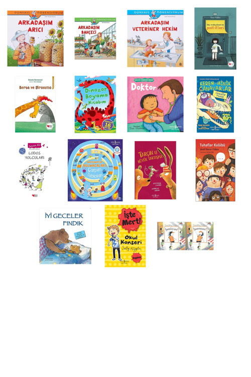 Arkadaşım Arıcı + 14 Kitap (Set)