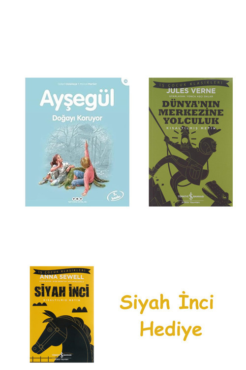Ayşegül - Doğayı Koruyor + Dünyanın Merkezine Yolculuk + Siyah İnci Hediye