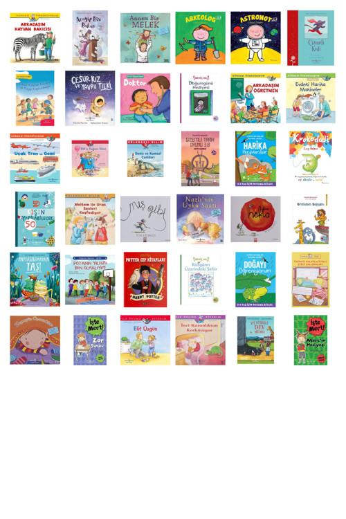 Arkadaşım Hayvan Bakıcısı + 35 Kitap (Set)