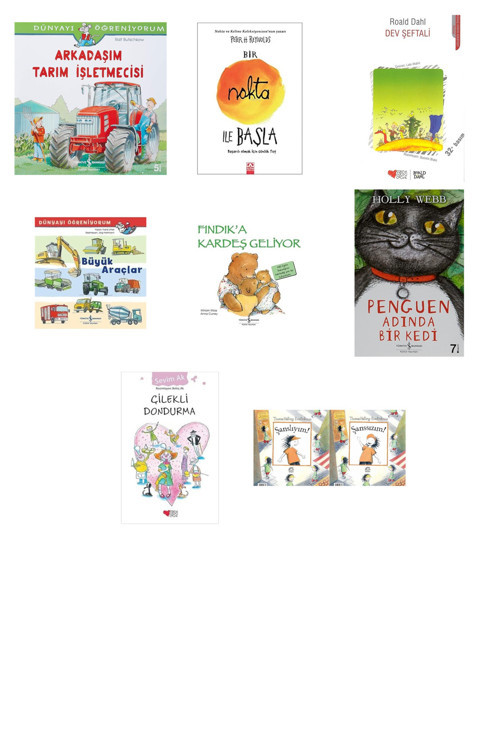 Arkadaşım Tarım İşletmecisi: Dünyayı Öğreniyorum + 7 Kitap (Set)