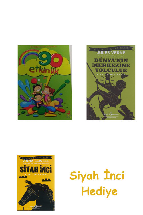 90 Etkinlik + Dünyanın Merkezine Yolculuk + Siyah İnci Hediye