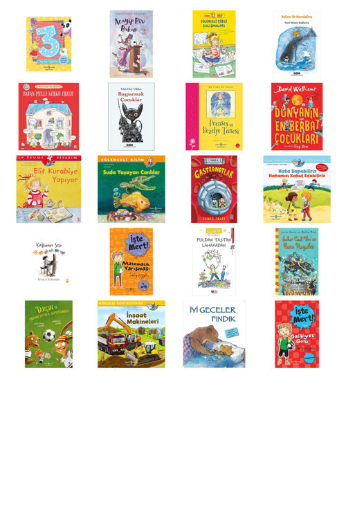 3 Yaş İçin Öyküler + 19 Kitap (Set)