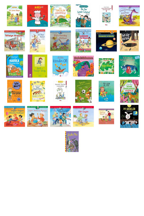 Arkadaşım Elif - Elif Çevreci Oluyor + 30 Kitap (Set)
