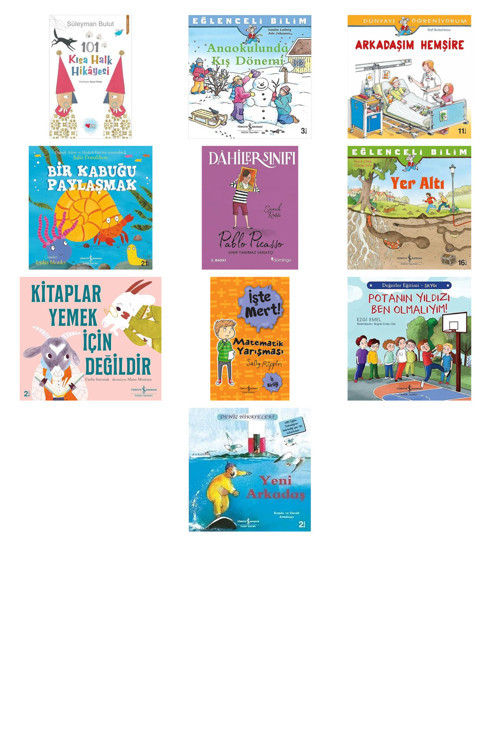 101 Kısa Halk Hikayesi + 9 Kitap (Set)