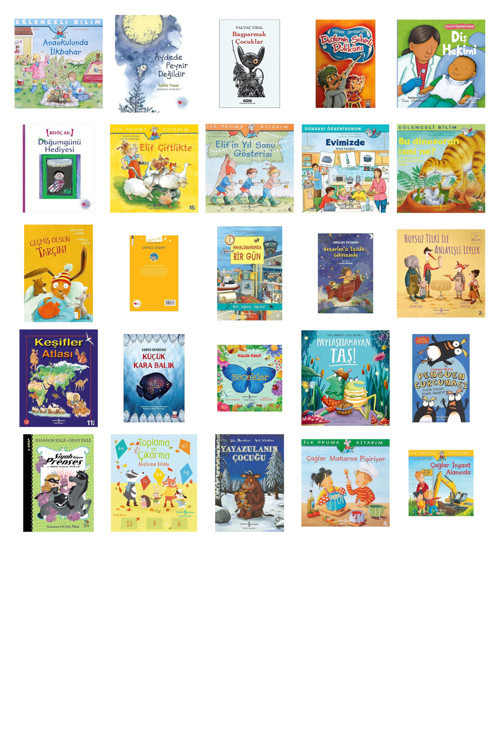 Anaokulunda İlkbahar - Eğlenceli Bilim + 24 Kitap (Set)