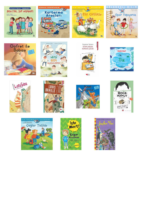 Ben Tek, Siz Hepiniz + 14 Kitap (Set)