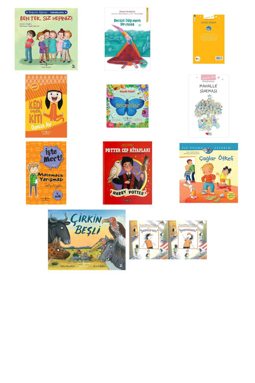 Ben Tek, Siz Hepiniz + 10 Kitap (Set)
