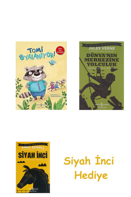 Tomi Oyalanıyor ! + Dünyanın Merkezine Yolculuk + Siyah İnci Hediye