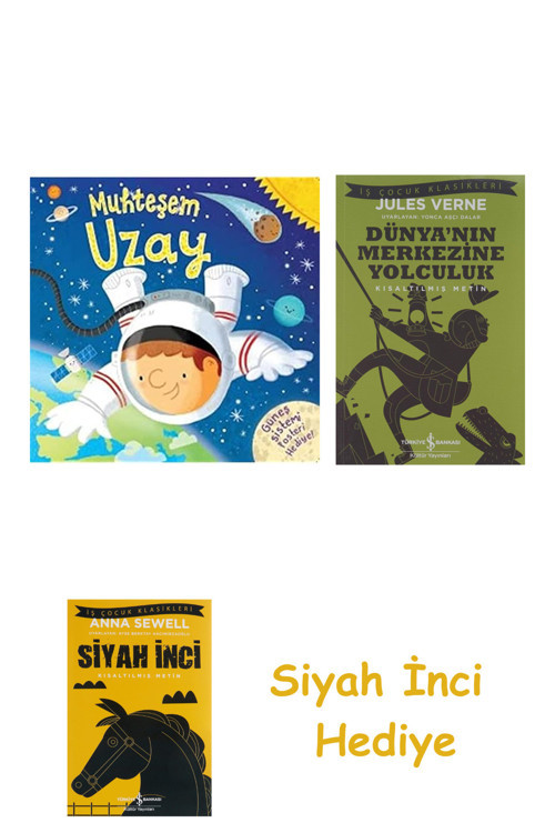 Muhteşem Uzay + Dünyanın Merkezine Yolculuk + Siyah İnci Hediye