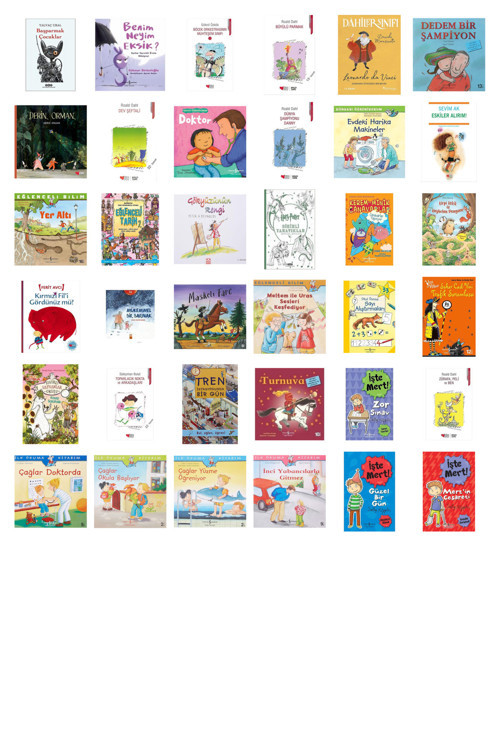 Başparmak Çocuklar + 35 Kitap (Set)