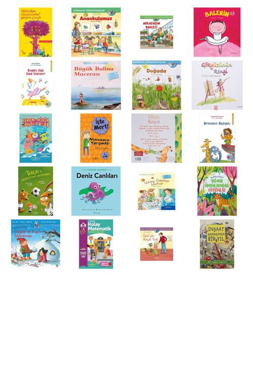 Aklından Düşünceler Geçen Çocuk: 3, 4. Sınıflar + 19 Kitap (Set)