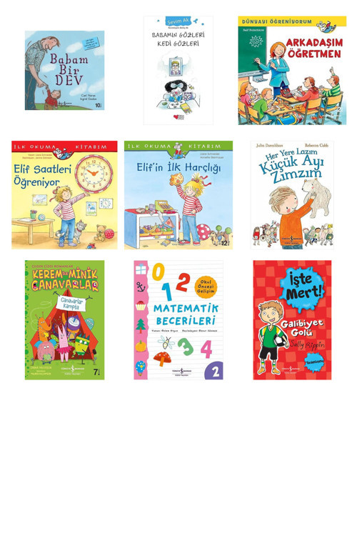 Babam Bir Dev + 8 Kitap (Set)