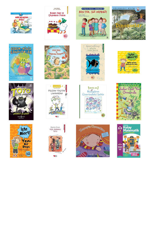Arkadaşım Dişçi: Dünyayı Öğreniyorum + 15 Kitap (Set)