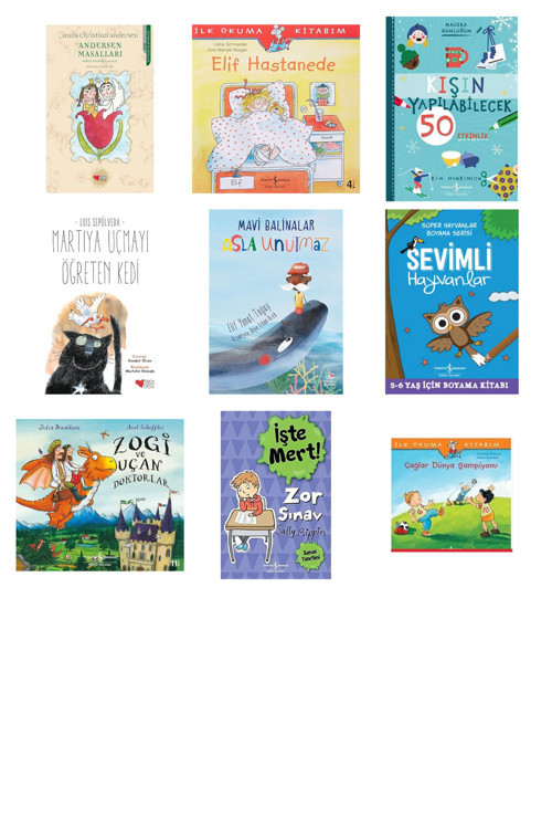 Andersen Masalları: Behçet Necatigil Çevirisiyle + 8 Kitap (Set)