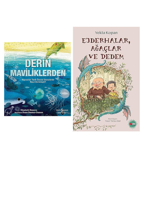 Derin Maviliklerden: Hayvanlar Tarih Öncesi Denizlerde Nasıl... +1 Çocuk Kitabı