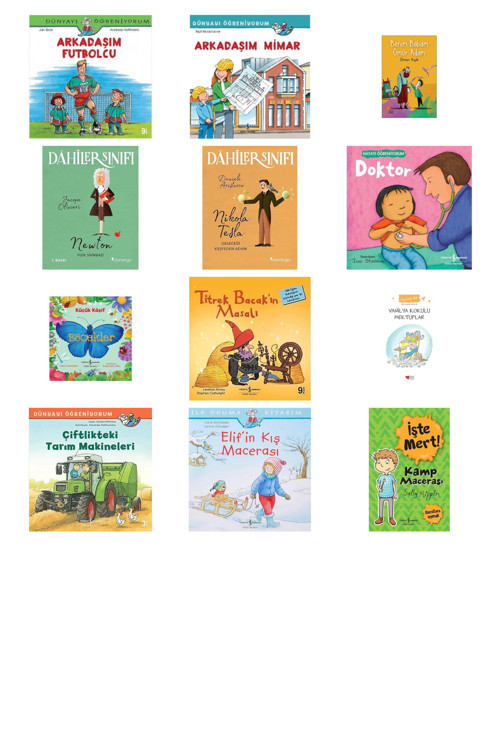 Arkadaşım Futbolcu + 11 Kitap (Set)