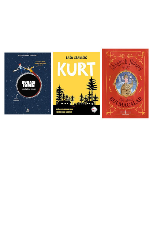 Burası Evren – Çizgi Bilim Kitabı... +2 Çocuk Kitabı