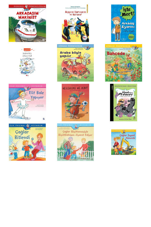Arkadaşım Makinist + 11 Kitap (Set)