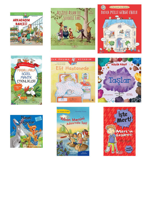 Arkadaşım Bahçeci: Dünyayı Öğreniyorum + 8 Kitap (Set)