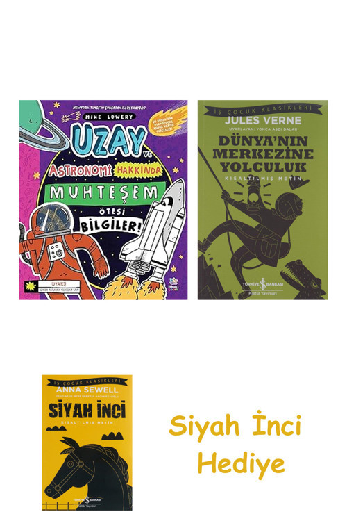 Uzay Ve Astronomi Hakkında Muhteşem Ötesi Bilgiler + Dünyanın Merkezine Yolculuk + Siyah İnci Hediye