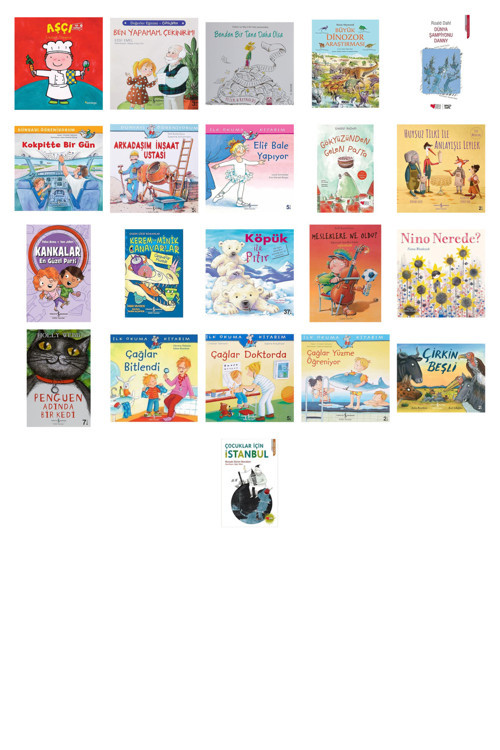 Aşçı Ne Yapar? + 20 Kitap (Set)