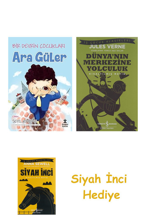 Bir Devrin Çocukları - Ara Güler + Dünyanın Merkezine Yolculuk + Siyah İnci Hediye