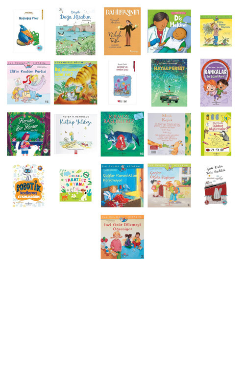Boşboğaz Fred + 20 Kitap (Set)