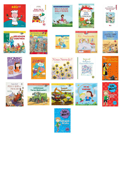 Aşçı Ne Yapar? + 20 Kitap (Set)