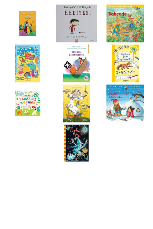 Benim Babam Ömür Adam + 9 Kitap (Set)