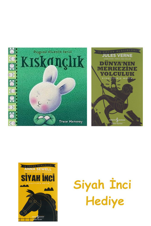 Kıskançlık - Duygusal Güvenlik Serisi + Dünyanın Merkezine Yolculuk + Siyah İnci Hediye